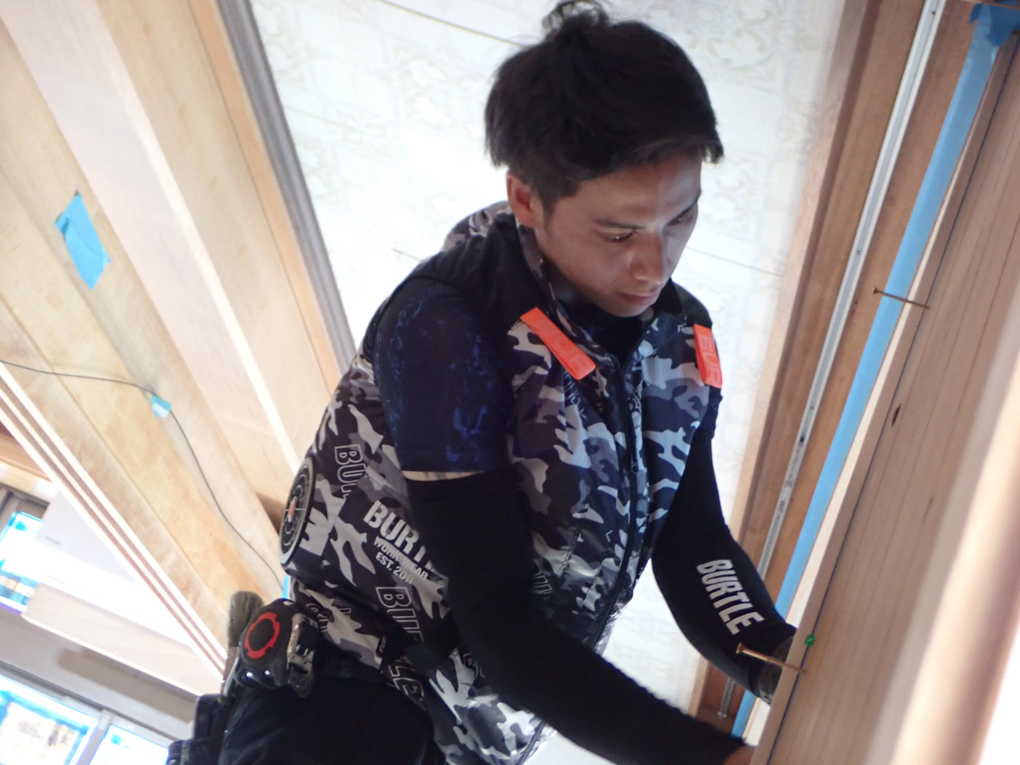 集中施工で短工期1