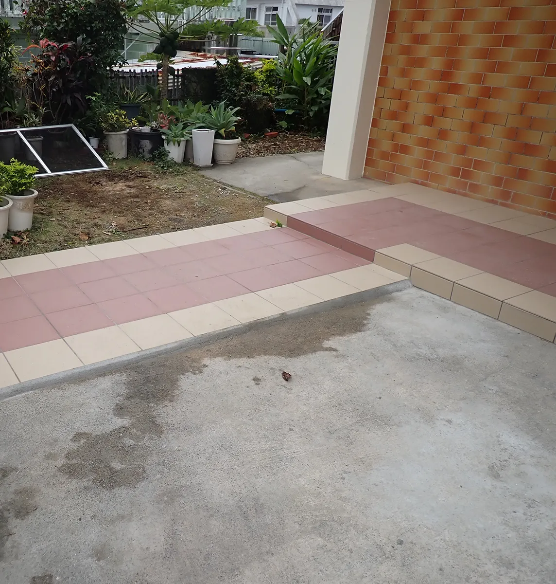 タイル工事 施工後